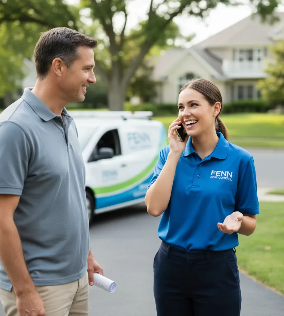 Fenn Pest Control customer support in Mount Holly